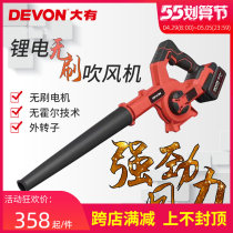 Great blower High power industrial industrial 4712 lithium electric blown ash computer dust collector Home rechargeable hairdryer