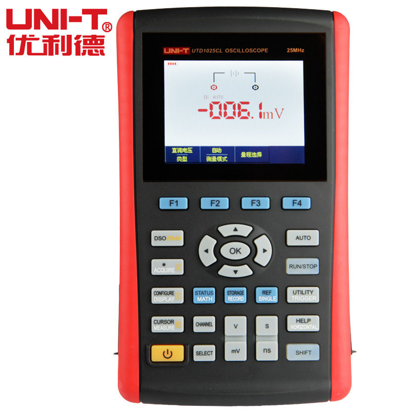UNI-T/优利德  UTD1025CL 手持式数字存储示波器 25MHZ