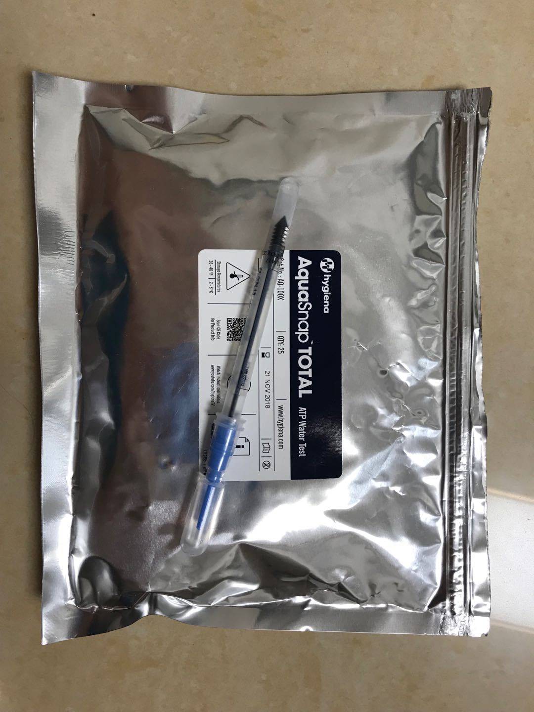 美国Hygiena水样采样拭子 AQ-100X水质涂抹棒ATP采样试剂