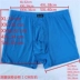 Quần lót nam trung niên và cao tuổi boyshort eo cao tất cả quần cotton phẳng chân XL u lồi gợi cảm thoải mái quần thoải mái