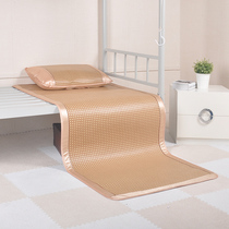 Cool Mat Student Dorm Room Single Foldable Sleeping Room Single Bed 0-9m Summer Ice Silk Vines Double-sided Dual-use