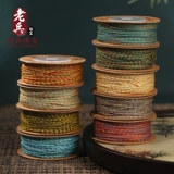 Ювелирное украшение, плетеный браслет из бисера, браслет из бусин из грецкого ореха ручной работы с кисточками, 1.0mm