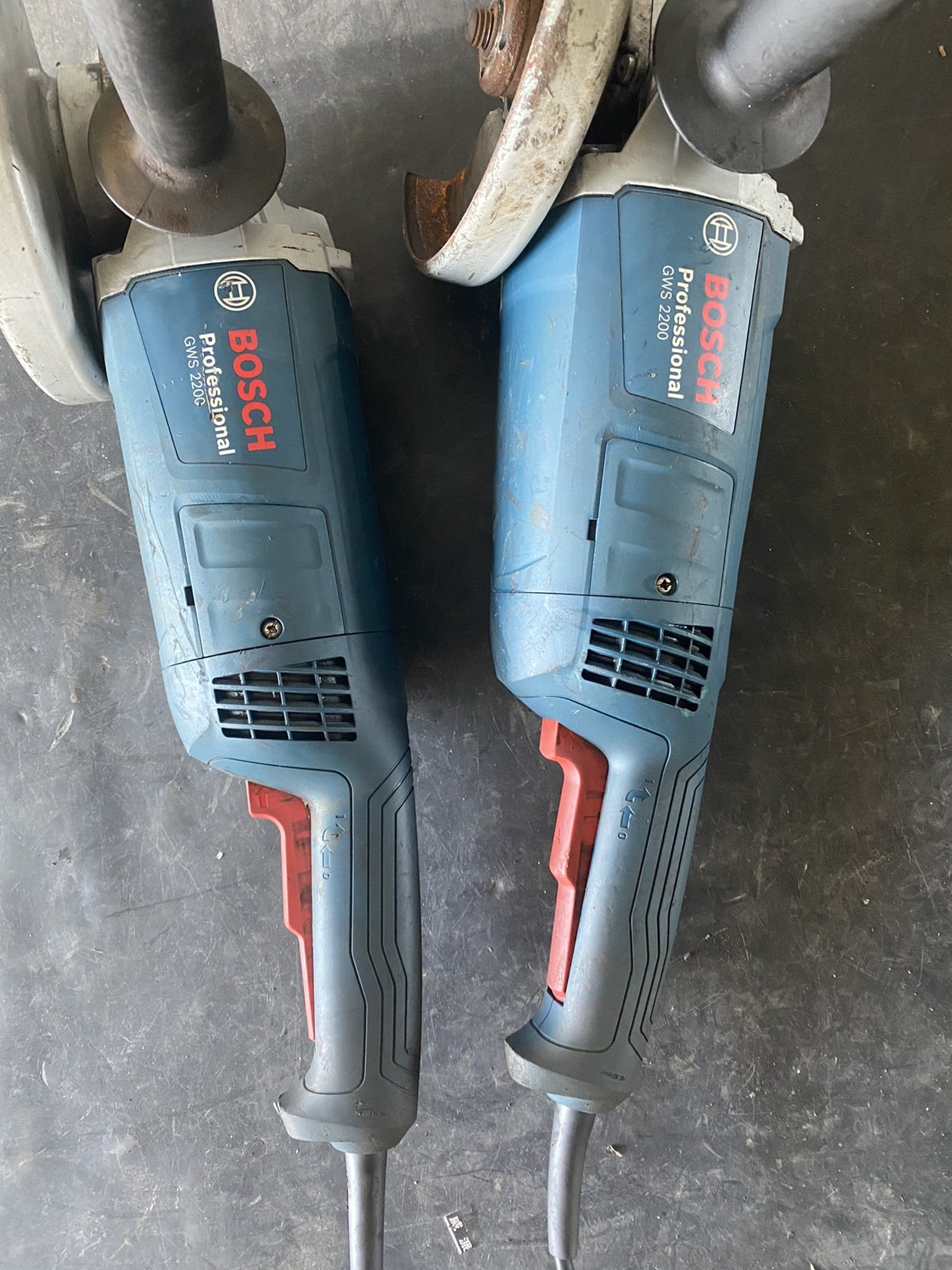 二手原装正品 博世180角磨机GWS2200 博士大功率2100瓦石材切割机