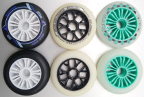 In-line skating shoes Speed skating wheels high-elastic wear-resistant PU racing wheels for 100MM110MM competition training