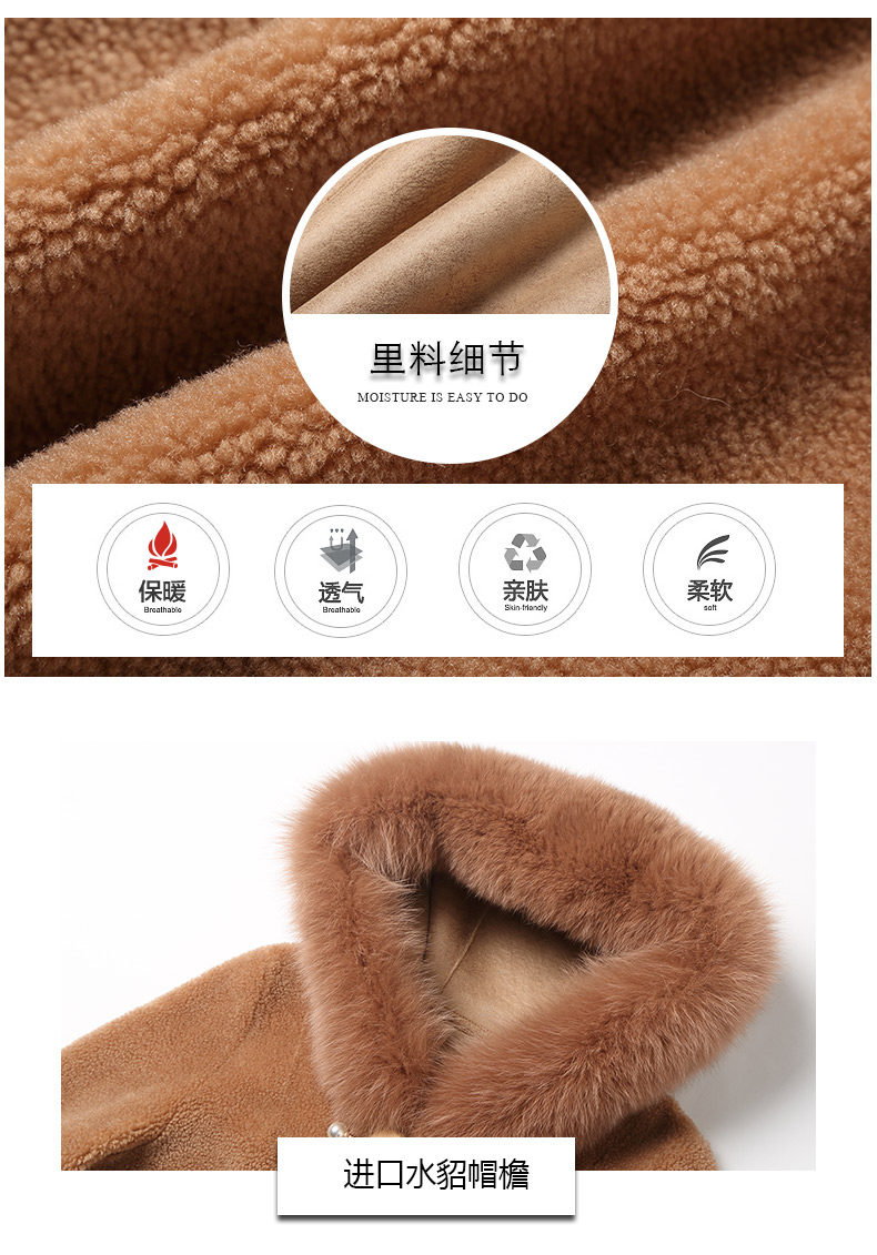 Manteau de fourrure femme FAGODIO    - Ref 3171721 Image 10