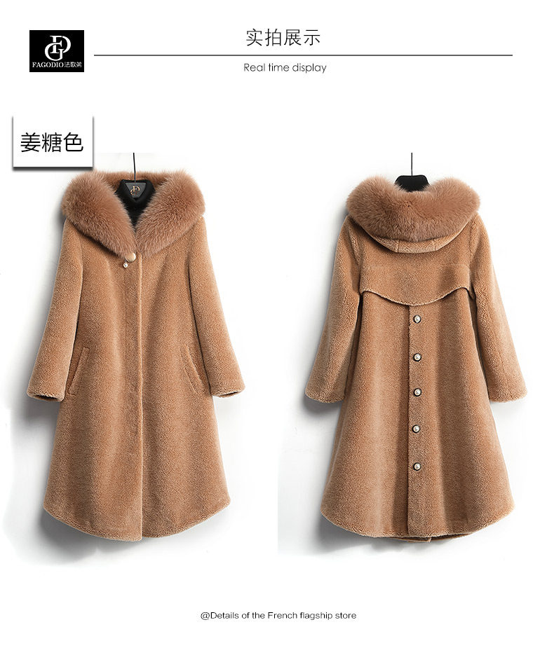 Manteau de fourrure femme FAGODIO    - Ref 3171721 Image 24