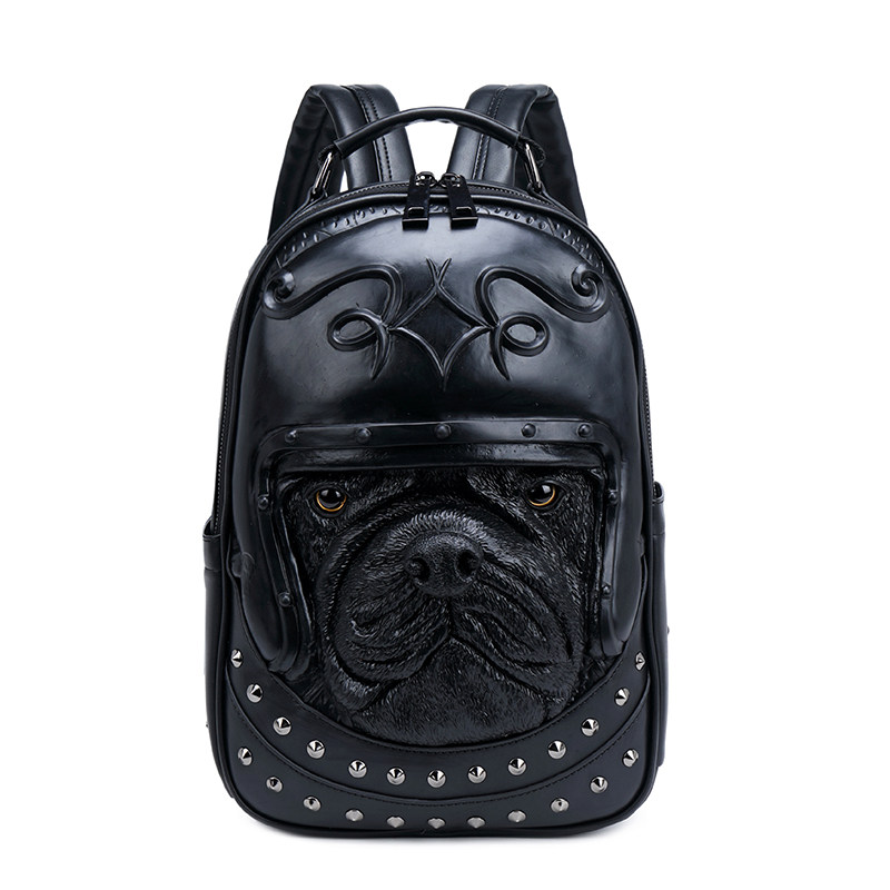 Owl King shoulder bag Tide brand new 3D creative sex bag fashion small backpack men and women leisure bag bag bag