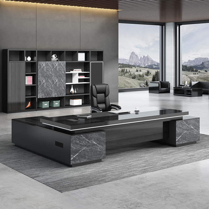 Boss Table Minimalist Modern Large Class Desk Single Desk President Table Manager Table And Chairs Combined Office Furniture