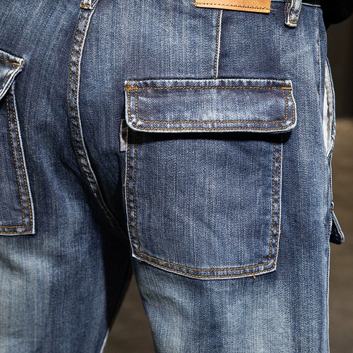 Ретро прямые свободные джинсы, трендовые штаны, свободный прямой крой, в корейском стиле, большой размер