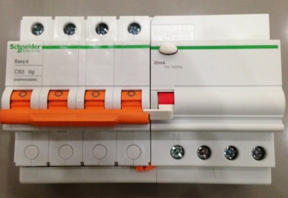 Schneider air opening meerranzhan breaker air switch three-phase four-wire 4P63A with earth leakage protection-Taobao