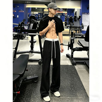 Summer thin quick-drying american scimitar fitness pants for men
