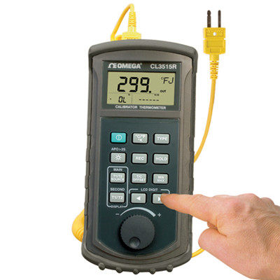OMEGA CL3515R Thermocouple Calibrator Thermometer