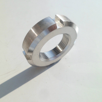 GB812 304 stainless steel round nut slotted nut M22M24M25M26M27M28M30M32*1 5*2