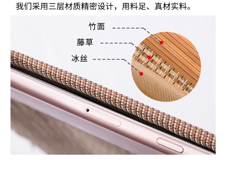 Mặt thảm mat sợi cacbua mat 1.8m băng giường ký túc xá đơn hoặc gấp đôi Xia Xizai 1,5 m 1.2 - Thảm mùa hè nệm nước cao cấp