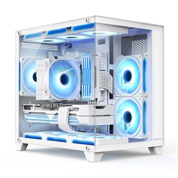 Intel Core 14Th Generation Gaming Discrete Graphics Assembled Desktop Computer Host Rtx5060 8g Sea View Room Water Cooling