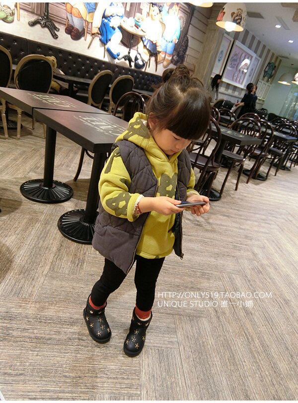 Пуховик, штаны, флисовый карандаш, коллекция 2021, в корейском стиле, детская одежда, увеличенная толщина OTHER / Other 