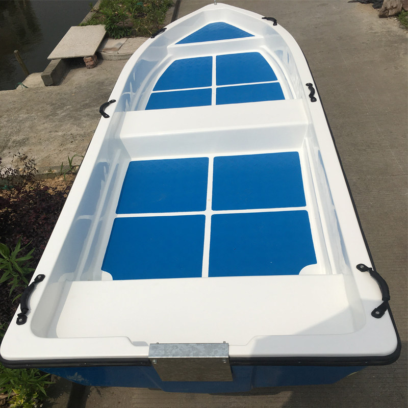 GRP boat fishing boat with drainage live water warehouse speedboat cleaning boat rubber yacht breeding small boat submachine boat-Taobao