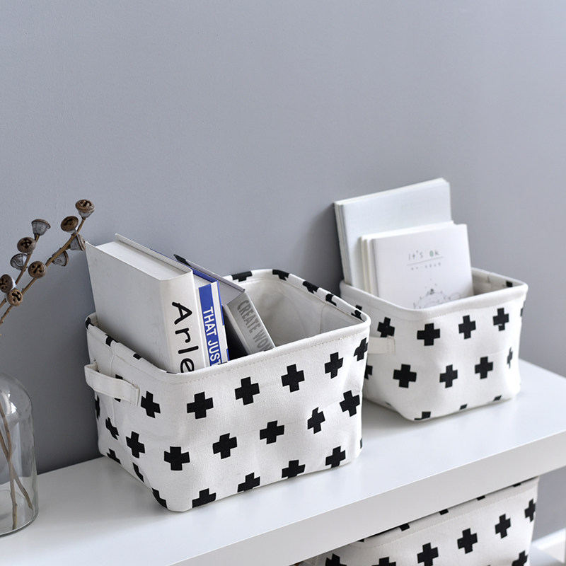 One Pint Nordic Table Containing Basket integral cupboard drawer containing box finishing basket Canvas Containing Basket thickened