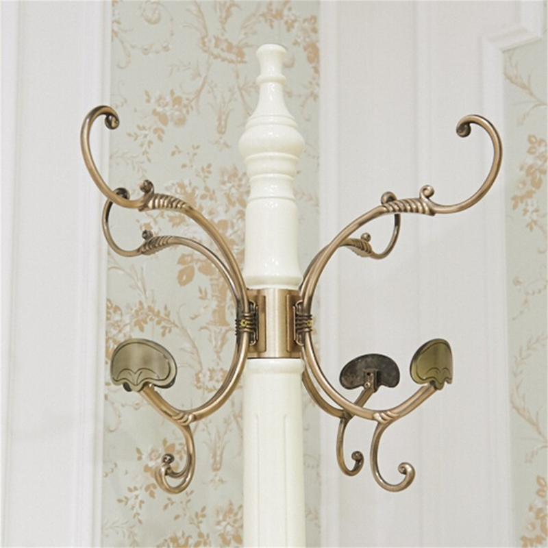 European-Style Antique Brushed Metal Coat Hooks, Metal Accessories for Coat Racks, Antique Coat Hooks