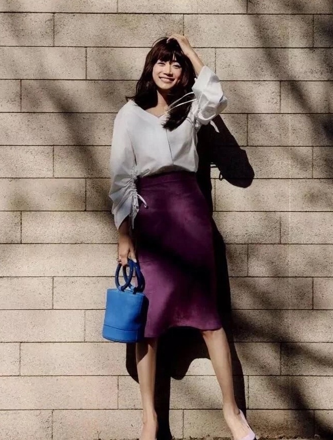 日杂系OL穿搭,让你夏日得体又舒服3