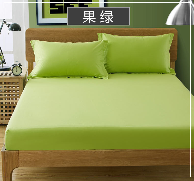 Được trang bị giường bông trải giường đặt một mảnh duy nhất của nệm cao su che bảo vệ che bụi che lắp bộ tờ custom-made khăn trải giường - Trang bị Covers ga giường chun