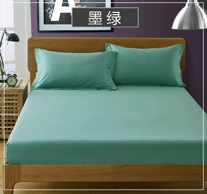 Được trang bị giường bông trải giường đặt một mảnh duy nhất của nệm cao su che bảo vệ che bụi che lắp bộ tờ custom-made khăn trải giường - Trang bị Covers Ga chun Everon