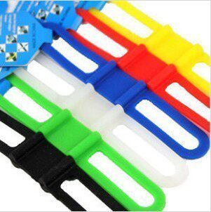 Multi-functional high elastic silicone accessories tied lamp belt tied gas cylinder A multi-purpose universal strap