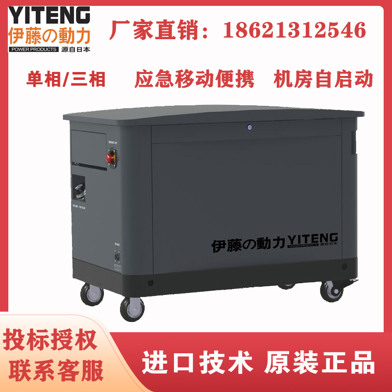 ITO Power 10kw 15 20 25 30kw Gasoline generator YT10REM 15RSE 30REP-ATS