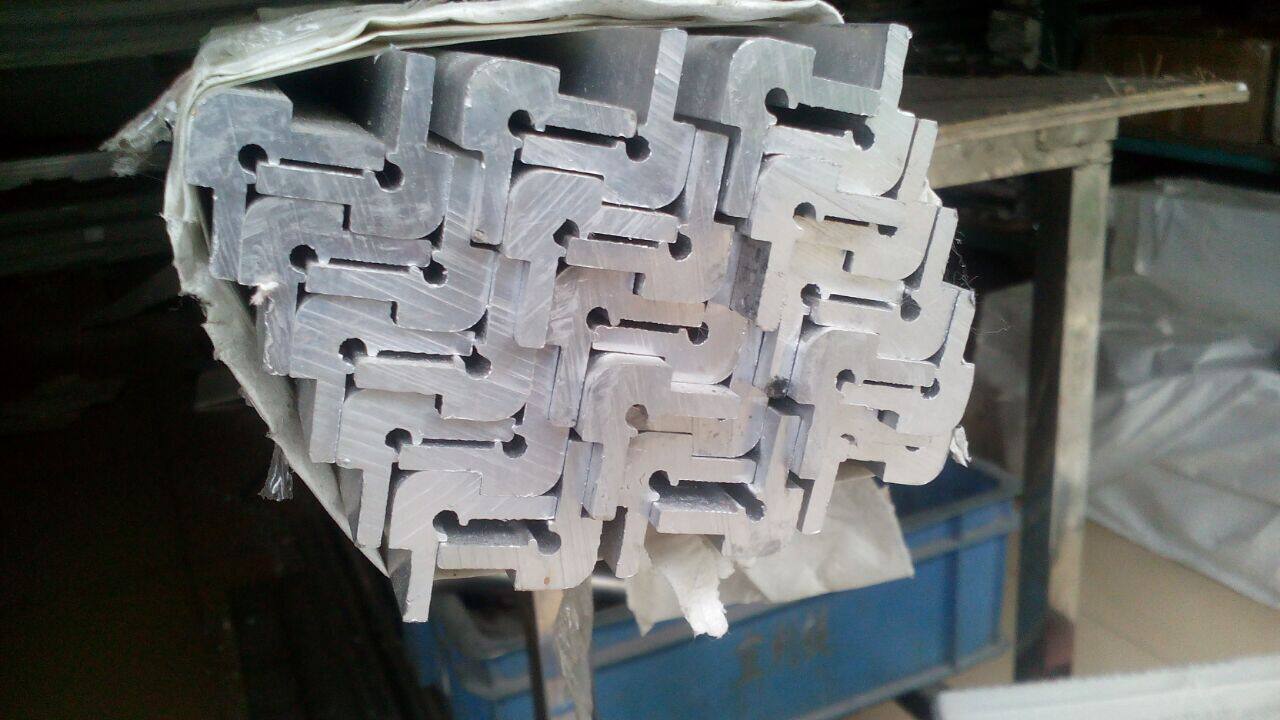 Aluminum main body shell angle connector DIY main body shell standard aluminum extrusion material No 1 horn connection