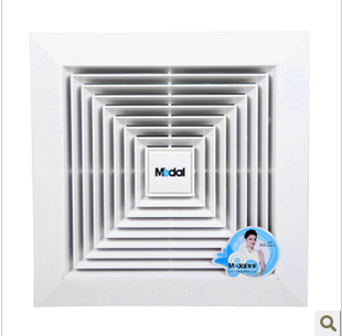 Large air volume ventilator exhaust fan exhaust fan beauty ventilator pure copper motor 400 panel