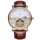 Подлинные 2025 новые часы Nishan watch, мужские механические часы, автоматические светящиеся кожаные модные полые брендовые мужские часы mini 4