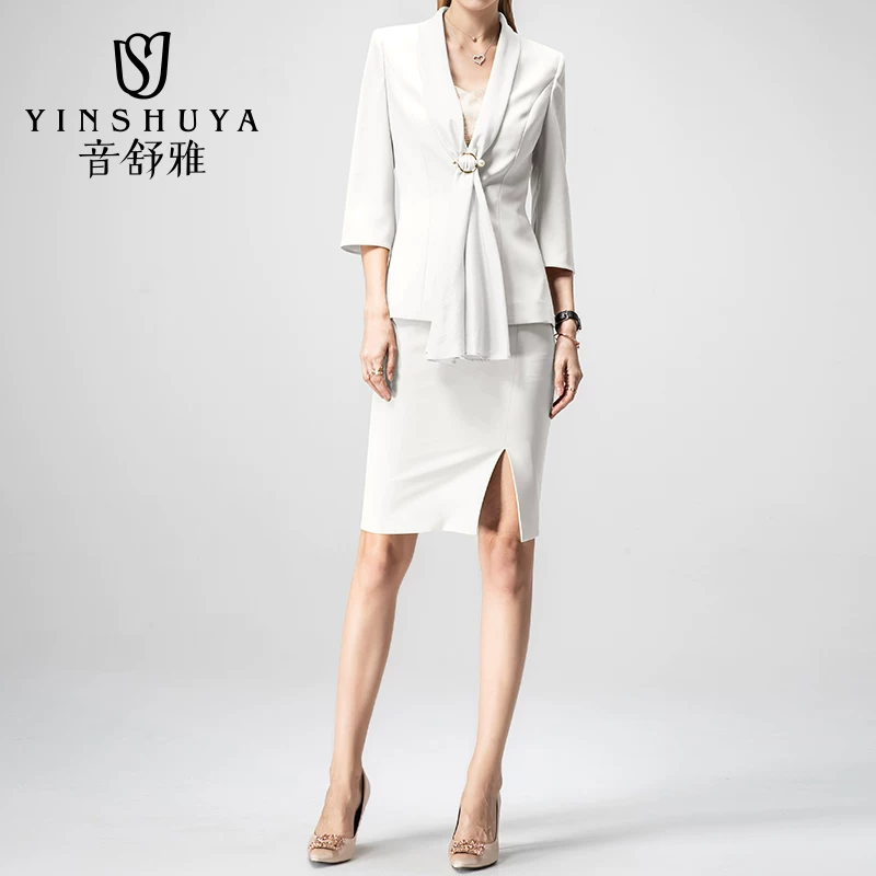 Классический костюм, белый комплект, комбинезон, slim fit