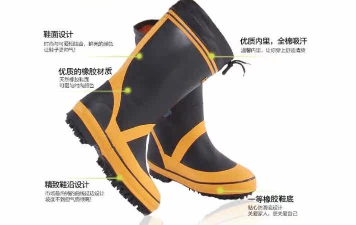 Chaussures - bottes caoutchouc homme - Ref 961743 Image 8