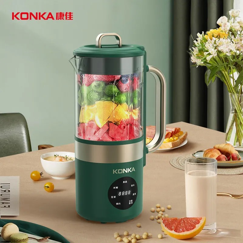 Kangjia KONKA WALL BREAKING MACHINE NEW HOME MINI SOYBEAN MILK MACHINE HEATING RESERVATION MULTIFUNCTION FULLY AUTOMATIC JUICER