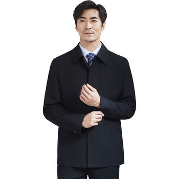 Hongdu spring style business casual windbreaker for middle-aged and elderly men