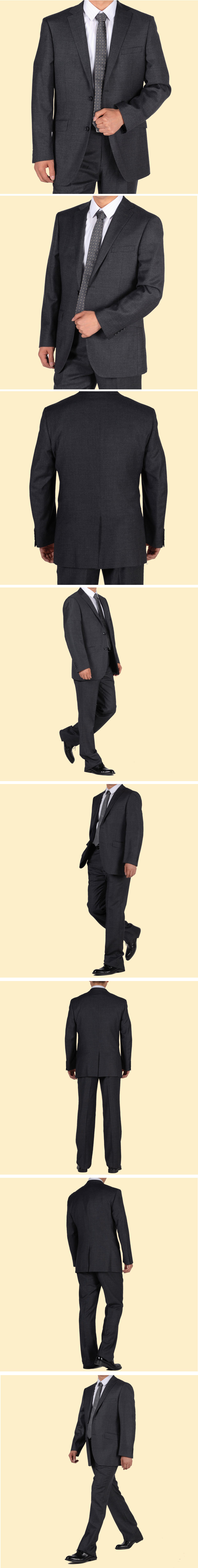 Costume homme en laine pour automne - Ref 1574287 Image 8