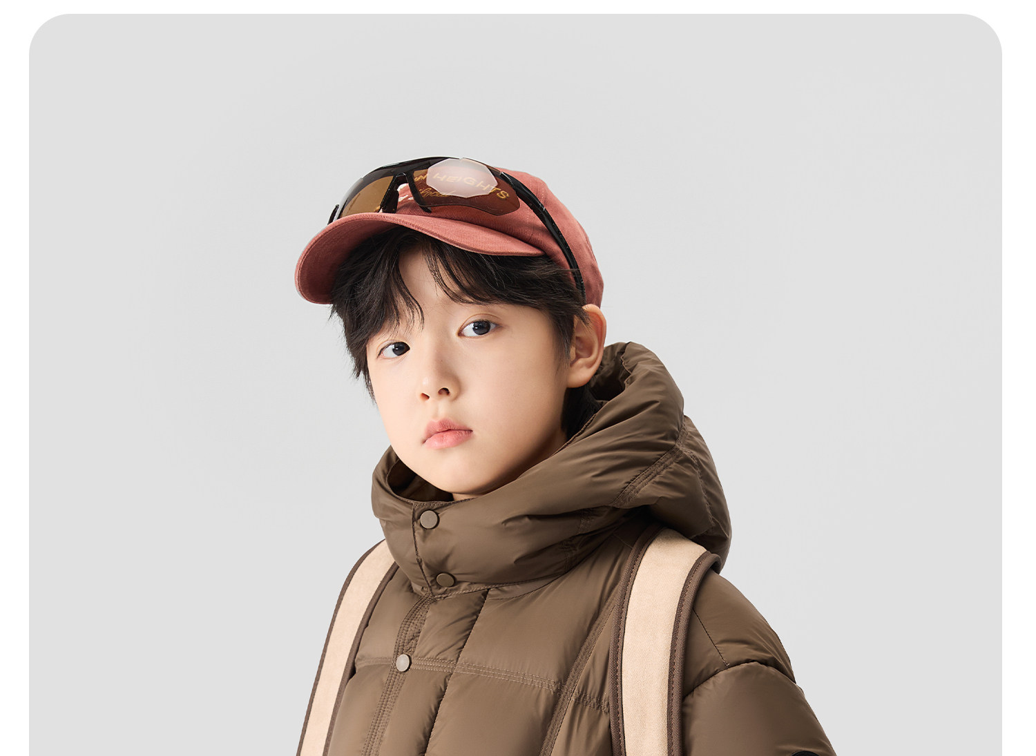 左西童装男童羽绒服冬季保暖2026新款儿童三防蓄热面包服大童外套 — 82