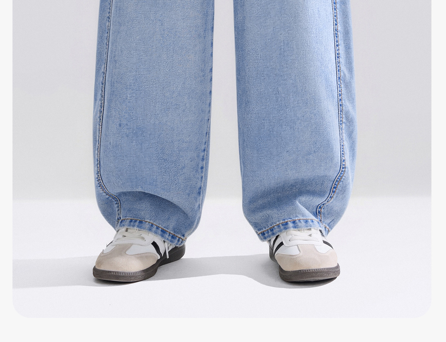 Zuoxi Children's Clothing Boys' Pants Summer Thin Children's Cool Tencel Jeans 2026 New Model Big Kids Anti-Mosquito Pants — 54