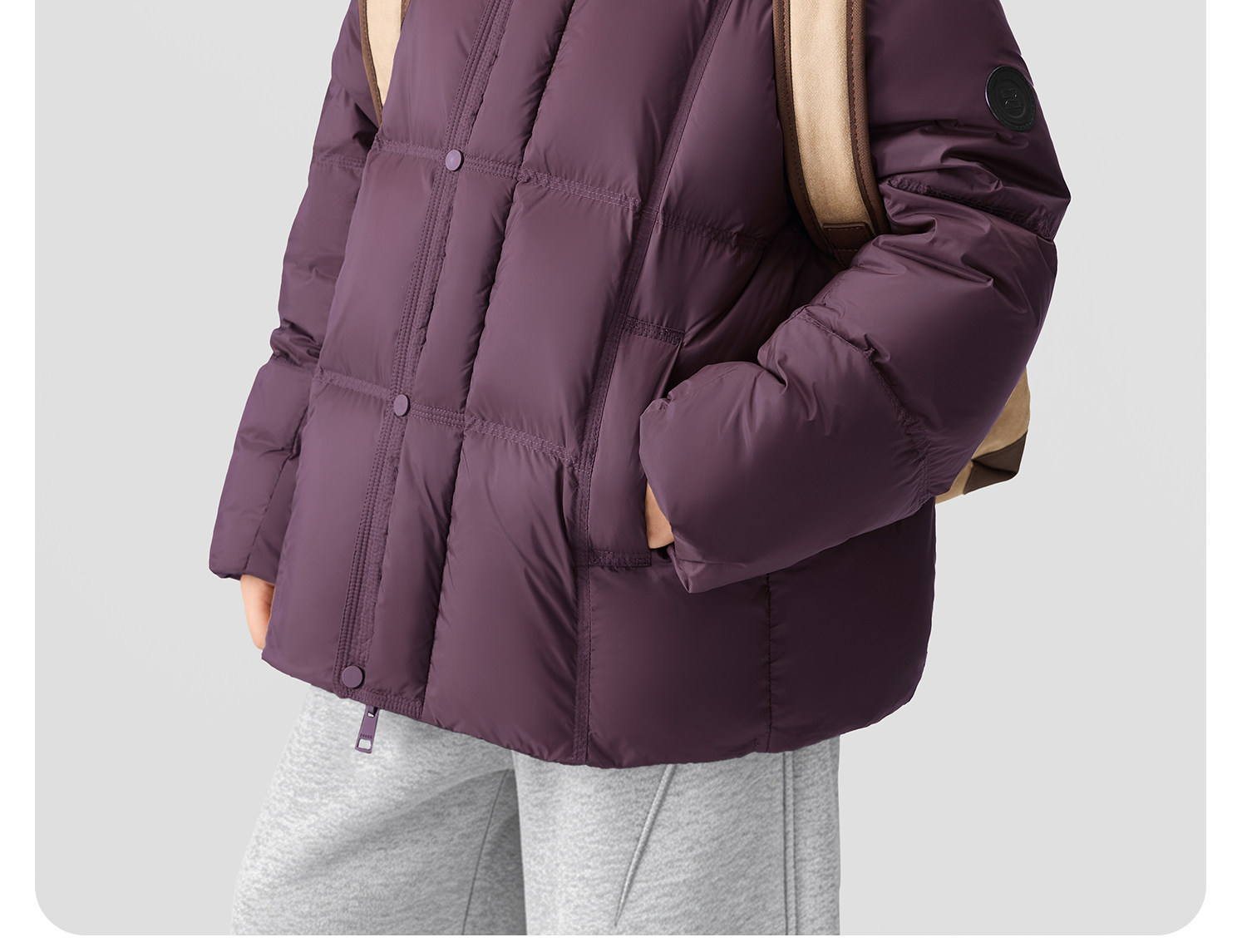 左西童装男童羽绒服冬季保暖2026新款儿童三防蓄热面包服大童外套 — 103