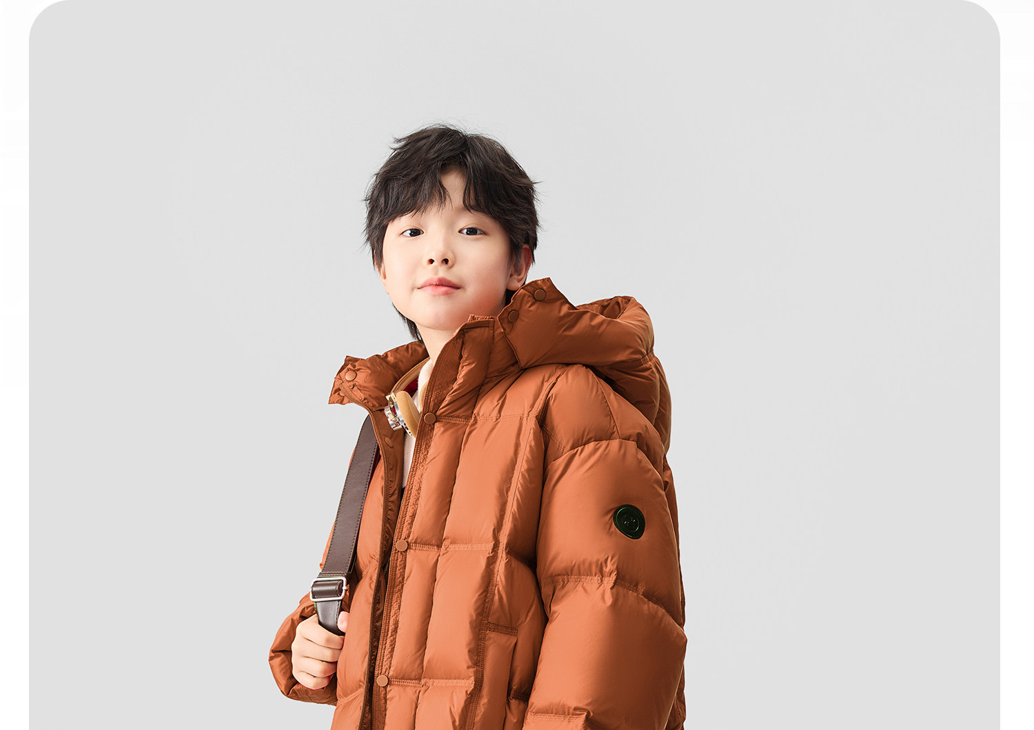 左西童装男童羽绒服冬季保暖2026新款儿童三防蓄热面包服大童外套 — 64