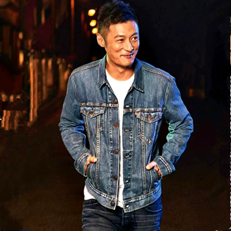 Стильная новая тенденция бренда Shawn Yue Shunmaiyu: весна, осень и лето, узкая джинсовая куртка-пальто верхняя мужская одежда