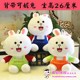 hộp nhựa nhỏ 30 trung bình Grabber búp bê hoạt hình sang trọng đồ chơi búp bê gấu ném đám cưới trò chơi quà tặng búp bê hộp nhựa tròn