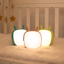 Rechargeable night light Unplugged Bedside bedroom energy-saving feeding table lamp Childrens gift night romantic atmosphere lamp