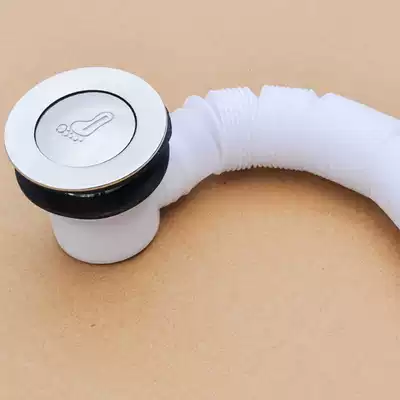 Bath tub Telescopic tube Bathtub accessories Bouncing drainer Bathtub bath tub Bath tub Drainage supplies Drain valve