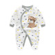 Newborn baby foot jumpsuit spring and autumn pure cotton long-sleeved crawling clothing baby romper spring and summer thin baby crawling clothing