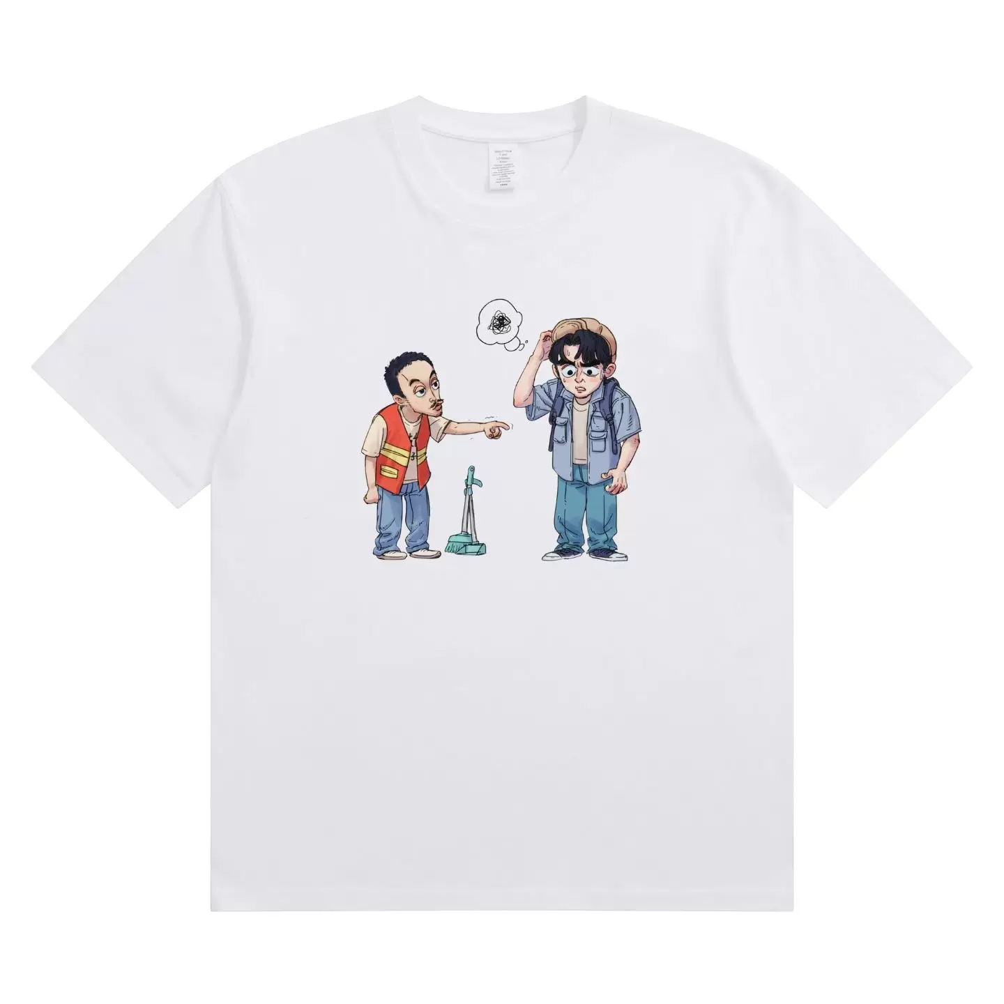 TOPIZ. НавыкBackgammon палка магазин футболка с круглым вырезом толстовка Чжан Синчжао тот же стиль счастливой удивительной ночи 2