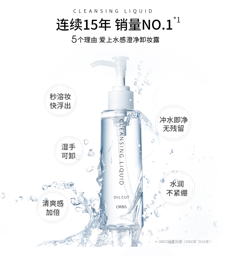 Sữa rửa mặt dưỡng ẩm ORBIS / Omi Sishui Lotion 150ml tẩy trang garnier