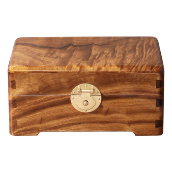 Camphor wood box single board old material old camphor wood small box jewelry box id box box solid wood storage box lining