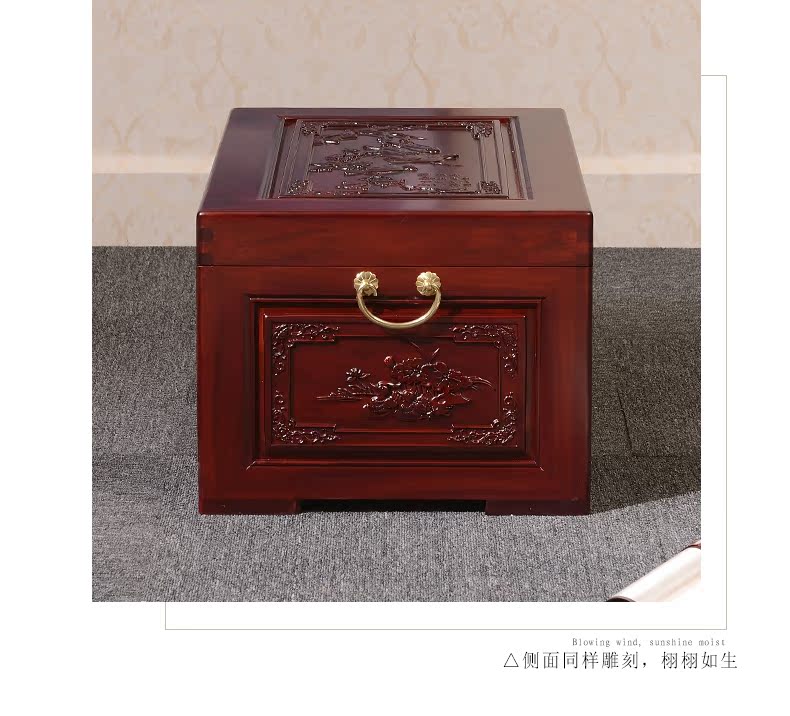 瑶 全 box Hộp lưu trữ - Cái hộp hộp đựng trang sức bằng gỗ