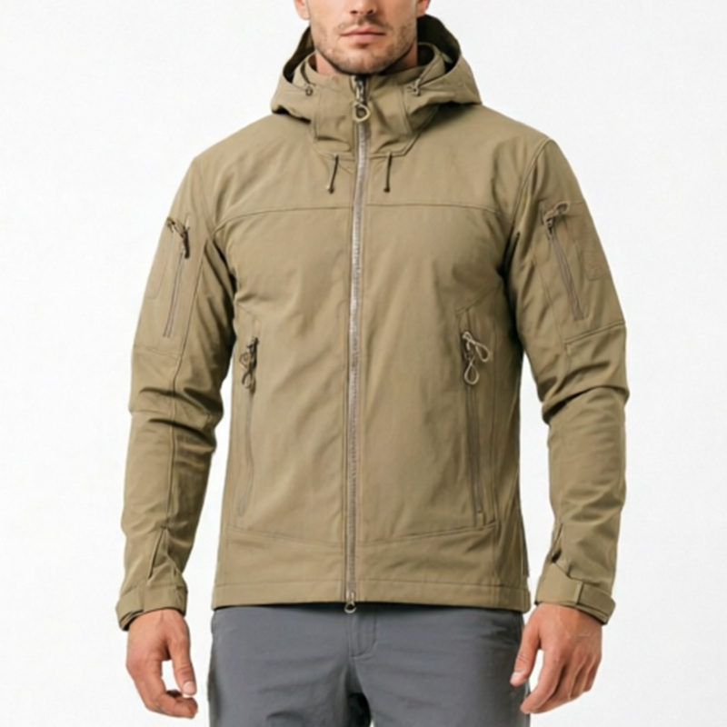Dag Light Cavalry Third Generation Tactical Mc Camouflage Soft Shell Functional Outdoor Training Uniform Spring and Autumn Jacket Ykk Zipper Wear-Resistant